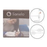 Protectie laterala pat, Lionelo, Eva, Cu buzunar accesorii, 150x35 cm, Conform cu standardul european de securitate BS7072, Bej