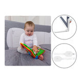 Protectie laterala pat, Lionelo, Hanna, Cu buzunar accesorii, 150x66 cm, Conform cu standardul european de securitate BS7072, Gri