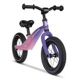 Bicicleta fara pedale, Lionelo, Bart Air, Usoara, Cu roti gonflabile, Cu cadru din magneziu, Cu ghidon si sa reglabile, Greutate 3.8 Kg, 12 inch, Conform cu standardul european de securitate EN71, Pink Violet