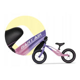 Bicicleta fara pedale, Lionelo, Bart Air, Usoara, Cu roti gonflabile, Cu cadru din magneziu, Cu ghidon si sa reglabile, Greutate 3.8 Kg, 12 inch, Conform cu standardul european de securitate EN71, Pink Violet