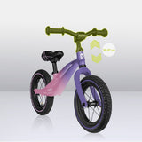 Bicicleta fara pedale, Lionelo, Bart Air, Usoara, Cu roti gonflabile, Cu cadru din magneziu, Cu ghidon si sa reglabile, Greutate 3.8 Kg, 12 inch, Conform cu standardul european de securitate EN71, Pink Violet