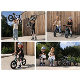 Bicicleta fara pedale, Lionelo, Bart Air, Usoara, Cu roti gonflabile, Cu cadru din magneziu, Cu ghidon si sa reglabile, Greutate 3.8 Kg, 12 inch, Conform cu standardul european de securitate EN71, Green Forest