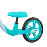 Bicicleta fara pedale, Lionelo, Alex, Usoara, Cu ghidon si sa reglabile, Greutate 3.3 Kg, Cu roti din spuma EVA, 12 inch, Turquoise