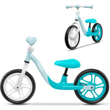 Bicicleta fara pedale, Lionelo, Alex, Usoara, Cu ghidon si sa reglabile, Greutate 3.3 Kg, Cu roti din spuma EVA, 12 inch, Turquoise