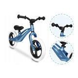 Bicicleta fara pedale, Lionelo, Bart, Usoara, Cu cadru din magneziu, Cu ghidon si sa reglabile, Greutate 3 Kg, 12 inch, Conform cu standardul european de securitate EN71, Sky Blue