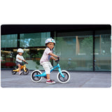 Bicicleta fara pedale, Lionelo, Bart, Usoara, Cu cadru din magneziu, Cu ghidon si sa reglabile, Greutate 3 Kg, 12 inch, Conform cu standardul european de securitate EN71, Sky Blue