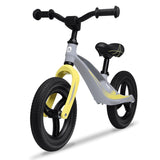 Bicicleta fara pedale, Lionelo, Bart Tour, Usoara, Cu cadru din magneziu, Cu ghidon si sa reglabile, Greutate 3.8 Kg, 12 inch, Conform cu standardul european de securitate EN71, Grey Stone