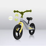 Bicicleta fara pedale, Lionelo, Bart Tour, Usoara, Cu cadru din magneziu, Cu ghidon si sa reglabile, Greutate 3.8 Kg, 12 inch, Conform cu standardul european de securitate EN71, Grey Stone