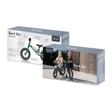 Bicicleta fara pedale, Lionelo, Bart Tour, Usoara, Cu cadru din magneziu, 3.3 Kg, 12 inch, Conform cu standardul european de securitate EN71, Grey Stone