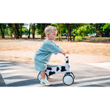 Bicicleta fara pedale, Lionelo, Sammy, Cu 4 roti, Din spuma EVA, Stabila, Manere moi, antiderapante, 12- 36 luni, Greutate maxima suportata 25 kg, Certificata EN 71-1:2014, EN 71-2:2011, EN 71-3:2019, Alb