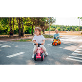 Bicicleta fara pedale, Lionelo, Sammy, Cu 4 roti, Din spuma EVA, Stabila, Manere moi, antiderapante, 12- 36 luni, Greutate maxima suportata 25 kg, Certificata EN 71-1:2014, EN 71-2:2011, EN 71-3:2019, Roz