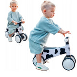 Bicicleta fara pedale, Lionelo, Sammy, Cu 4 roti, Din spuma EVA, Stabila, Manere moi, antiderapante, 12- 36 luni, Greutate maxima suportata 25 kg, Certificata EN 71-1:2014, EN 71-2:2011, EN 71-3:2019, Alb