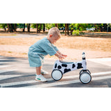 Bicicleta fara pedale, Lionelo, Sammy, Cu 4 roti, Din spuma EVA, Stabila, Manere moi, antiderapante, 12- 36 luni, Greutate maxima suportata 25 kg, Certificata EN 71-1:2014, EN 71-2:2011, EN 71-3:2019, Alb