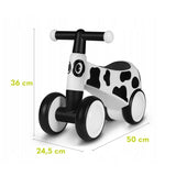 Bicicleta fara pedale, Lionelo, Sammy, Cu 4 roti, Din spuma EVA, Stabila, Manere moi, antiderapante, 12- 36 luni, Greutate maxima suportata 25 kg, Certificata EN 71-1:2014, EN 71-2:2011, EN 71-3:2019, Alb