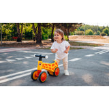 Bicicleta fara pedale, Lionelo, Sammy, Cu 4 roti, Din spuma EVA, Stabila, Manere moi, antiderapante, 12- 36 luni, Greutate maxima suportata 25 kg, Certificata EN 71-1:2014, EN 71-2:2011, EN 71-3:2019, Roz