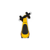 Bicicleta fara pedale, Lionelo, Sammy, Cu 4 roti, Din spuma EVA, Stabila, Manere moi, antiderapante, 12- 36 luni, Greutate maxima suportata 25 kg, Certificata EN 71-1:2014, EN 71-2:2011, EN 71-3:2019, Galben