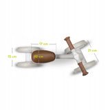 Bicicleta fara pedale, Lionelo, Villy, Cu 4 roti, Din spuma EVA si TPR, Stabila, Manere moi, antiderapante, 12- 36 luni, Sustine pana la 30 kg, Certificata EN 71-1:2014, EN 71-2:2011, EN 71-3:2019, Bej