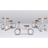 Bicicleta fara pedale, Lionelo, Villy, Cu 4 roti, Din spuma EVA si TPR, Stabila, Manere moi, antiderapante, 12- 36 luni, Sustine pana la 30 kg, Certificata EN 71-1:2014, EN 71-2:2011, EN 71-3:2019, Bej