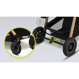 Carucior 3 in 1, Lionelo, Amber, Cadru aluminiu, Cu landou intarit si salteluta moale, Cu scoica auto testata ADAC, Reversibil, Cu accesorii, Geanta parinti, Pana la 22 kg, EN1888-1 EN1888-2 EN1466 ECE R129, Negru onyx