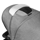 Carucior 3 in 1, Lionelo, Bianka, Transformabil, Cadru aluminiu, Cu landou si salteluta moale, Cu scoica auto, Cu multiple accesorii, Sustine 22 kg, 0 luni+, EN1466:2014+AC:2015, EN1888, Gri