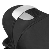 Carucior 3 in 1, Lionelo, Bianka, Transformabil, Cadru aluminiu, Cu landou si salteluta moale, Cu scoica auto, Cu multiple accesorii, Sustine 22 kg, 0 luni+, EN1466:2014+AC:2015, EN1888, Negru