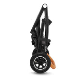 Carucior 2 in 1, Lionelo, Amber, Cadru aluminiu, Cu landou intarit si salteluta moale, Reversibil, Maner ajustabil, Huse pentru picioare, ploaie, Plasa de tantari, Geanta parinti, Pana la 22 kg, EN1888-1, EN1888-2, EN1466, Gri inchis