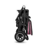 Carucior 2 in 1, Lionelo, Amber, Cadru aluminiu, Cu landou intarit si salteluta moale, Reversibil, Maner ajustabil, Huse pentru picioare, ploaie, Plasa de tantari, Geanta parinti, Pana la 22 kg, EN1888-1, EN1888-2, EN1466, Roz