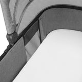 Carucior 2 in 1, Lionelo, Amber, Cadru aluminiu, Cu landou intarit si salteluta moale, Reversibil, Maner ajustabil, Huse pentru picioare, ploaie, Plasa de tantari, Geanta parinti, Pana la 22 kg, EN1888-1, EN1888-2, EN1466, Gri deschis