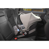 Carucior 3 in 1 Lionelo Amber, Cadru din aluminiu, Landou confortabil, Scaun auto testat ADAC, Accesorii incluse, Geanta parinti, pana la 22 kg, Certificat EN1888, Gri Deschis