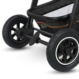 Carucior 3 in 1, Lionelo, Amber, Cadru aluminiu, Cu landou intarit si salteluta moale, Cu scoica auto testata ADAC, Reversibil, Cu accesorii, Geanta parinti, Pana la 22 kg, Gri Inchis