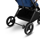 Carucior 2 in 1, Lionelo, Mika, Cadru din aluminiu, Cu landou intarit si salteluta moale, Reversibil, Maner ajustabil, Plasa de tantari, Husa de ploaie, de picioare, 22 kg, Conform cu standardele europene de securitate EN1888-1 EN1888-2, EN1466, Albastru