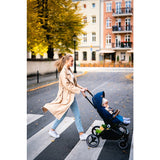 Carucior 2 in 1, Lionelo, Mika, Cadru din aluminiu, Cu landou intarit si salteluta moale, Reversibil, Maner ajustabil, Plasa de tantari, Husa de ploaie, de picioare, 22 kg, Conform cu standardele europene de securitate EN1888-1 EN1888-2, EN1466, Albastru