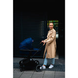 Carucior 2 in 1, Lionelo, Mika, Cadru din aluminiu, Cu landou intarit si salteluta moale, Reversibil, Maner ajustabil, Plasa de tantari, Husa de ploaie, de picioare, 22 kg, Conform cu standardele europene de securitate EN1888-1 EN1888-2, EN1466, Albastru