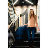 Carucior 2 in 1, Lionelo, Mika, Cadru din aluminiu, Cu landou intarit si salteluta moale, Reversibil, Maner ajustabil, Plasa de tantari, Husa de ploaie, de picioare, 22 kg, Conform cu standardele europene de securitate EN1888-1 EN1888-2, EN1466, Albastru