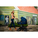 Carucior 2 in 1, Lionelo, Mika, Cadru din aluminiu, Cu landou intarit si salteluta moale, Reversibil, Maner ajustabil, Plasa de tantari, Husa de ploaie, de picioare, 22 kg, Conform cu standardele europene de securitate EN1888-1 EN1888-2, EN1466, Albastru