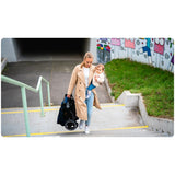 Carucior 2 in 1, Lionelo, Mika, Cadru din aluminiu, Cu landou intarit si salteluta moale, Reversibil, Maner ajustabil, Plasa de tantari, Husa de ploaie, de picioare, 22 kg, Conform cu standardele europene de securitate EN1888-1 EN1888-2, EN1466, Gri