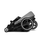 Carucior 2 in 1, Lionelo, Mika, Cadru din aluminiu, Cu landou intarit si salteluta moale, Reversibil, Maner ajustabil, Plasa de tantari, Husa de ploaie, de picioare, 22 kg, Conform cu standardele europene de securitate EN1888-1 EN1888-2, EN1466, Gri