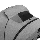 Carucior 2 in 1, Lionelo, Mika, Cadru din aluminiu, Cu landou intarit si salteluta moale, Reversibil, Maner ajustabil, Plasa de tantari, Husa de ploaie, de picioare, 22 kg, Conform cu standardele europene de securitate EN1888-1 EN1888-2, EN1466, Gri