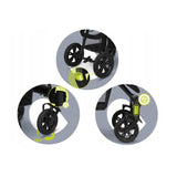 Carucior sport, Lionelo, Annet Tour Dreamin, Editie Limitata, De la nastere, Capotina impermeabila, Cu filtru UPF 50+, Cu maner reglabil, Plasa de tantari, Suport biberon, Saculet pentru picioare, Pana la 22 kg, Cu certificare TUV, Negru