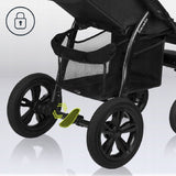 Carucior sport, Lionelo, Annet Tour Dreamin, Editie Limitata, De la nastere, Capotina impermeabila, Cu filtru UPF 50+, Cu maner reglabil, Plasa de tantari, Suport biberon, Saculet pentru picioare, Pana la 22 kg, Cu certificare TUV, Negru