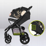 Carucior sport, Lionelo, Annet Tour Lovin, Editie Limitata, De la nastere, Cu capotina impermeabila, Cu filtru UPF 50+, Cu maner reglabil, Plasa de tantari, Suport biberon, Saculet pentru picioare, Pana la 22 kg, Cu certificare TUV, Negru