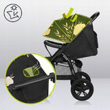 Carucior sport, Lionelo, Annet Tour Lovin, Editie Limitata, De la nastere, Cu capotina impermeabila, Cu filtru UPF 50+, Cu maner reglabil, Plasa de tantari, Suport biberon, Saculet pentru picioare, Pana la 22 kg, Cu certificare TUV, Negru