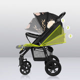 Carucior sport, Lionelo, Annet Tour Lovin, Editie Limitata, De la nastere, Cu capotina impermeabila, Cu filtru UPF 50+, Cu maner reglabil, Plasa de tantari, Suport biberon, Saculet pentru picioare, Pana la 22 kg, Cu certificare TUV, Negru