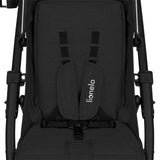 Carucior sport, Lionelo, Annet Plus, De la nastere, Cu accesorii si capotina XXL reglabila, 0 - 22 Kg, Conform cu standardele europene de securitate EN1888-1 si EN1888-2, Negru