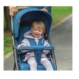 Carucior sport, Lionelo, Annet Plus, De la nastere, Cu accesorii si capotina XXL reglabila, 0 - 22 Kg, Conform cu standardele europene de securitate EN1888-1 si EN1888-2, Albastru Denim