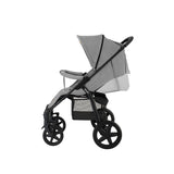 Carucior sport, Lionelo, Annet Plus, De la nastere, Cu accesorii si capotina XXL reglabila, 0 - 22 Kg, Conform cu standardele europene de securitate EN1888-1 si EN1888-2, Gri