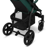 Carucior sport, Lionelo, Annet Plus, De la nastere, Cu accesorii si capotina XXL reglabila, 0 - 22 Kg, Conform cu standardele europene de securitate EN1888-1 si EN1888-2, Verde