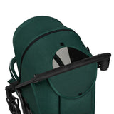 Carucior sport, Lionelo, Annet Plus, De la nastere, Cu accesorii si capotina XXL reglabila, 0 - 22 Kg, Conform cu standardele europene de securitate EN1888-1 si EN1888-2, Verde