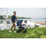 Carucior sport, Lionelo, Annet Plus, De la nastere, Cu accesorii si capotina XXL reglabila, 0 - 22 Kg, Conform cu standardele europene de securitate EN1888-1 si EN1888-2, Verde