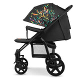 Carucior sport, Lionelo, Annet Plus Dreamin\', Editie limitata, De la nastere, Cu accesorii, 0 - 22 Kg, Conform cu standardele europene de securitate EN1888-1 si EN1888-2, Negru